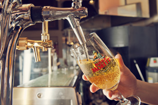 イタリアのビール「モレッティ」